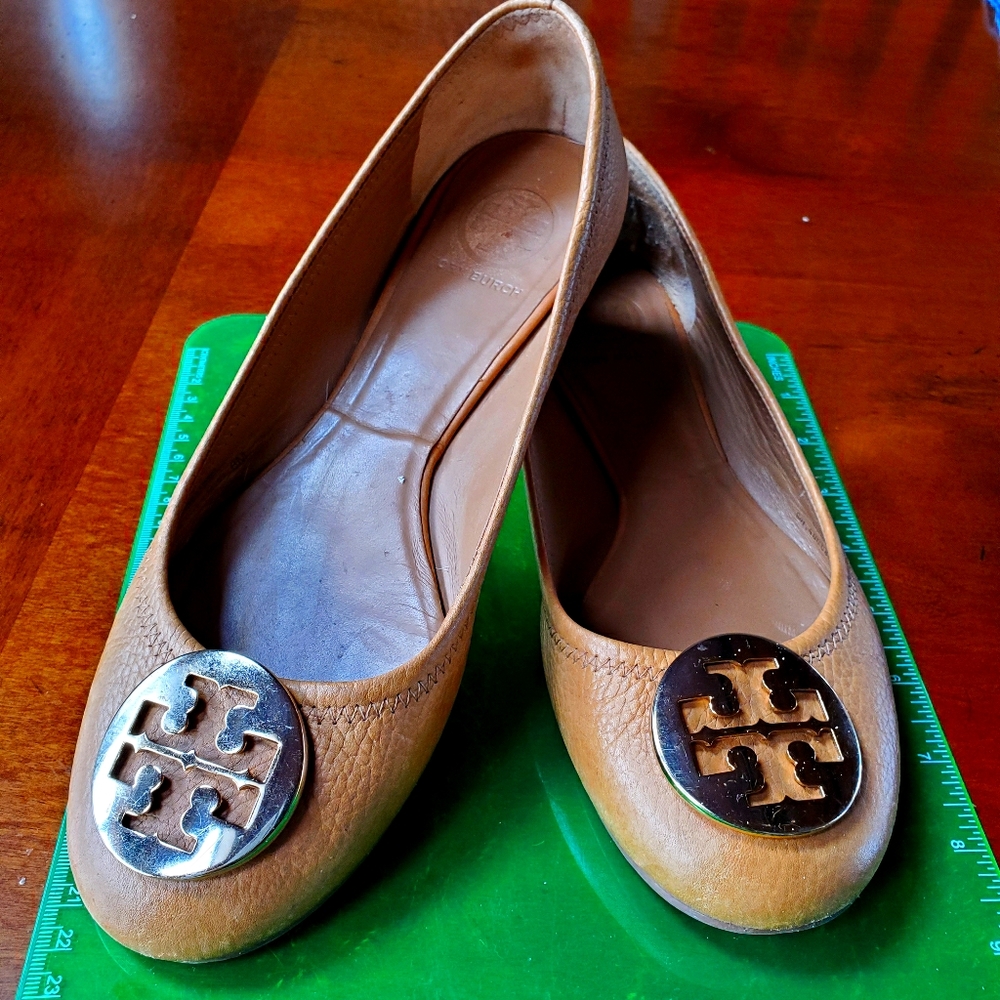 Tory burch flats nude size 8